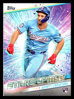 Wyatt Langford 2024 Topps Stars of MLB Mint Insert Card #SMLB-85
