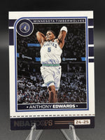 Anthony Edwards 2024 2025 Panini Hoops Series Mint Card #181
