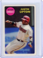 Justin Upton 2012 Topps Archives 1968 3D Series Mint Card
