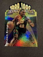 Shawn Kemp 1997 1998 Topps Generations Die Cut Refractor Series Mint Card #G13

