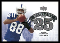 Marvin Harrison 2006 Upper Deck Fantasy Top 25 Series Mint Card #F25-MH
