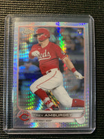 Trey Amburgey 2022 Topps Chrome Prizm Refractor Series Mint Card #61
