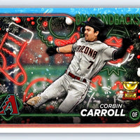 Corbin Carroll 2024 Topps Holiday Series Mint Card #H42