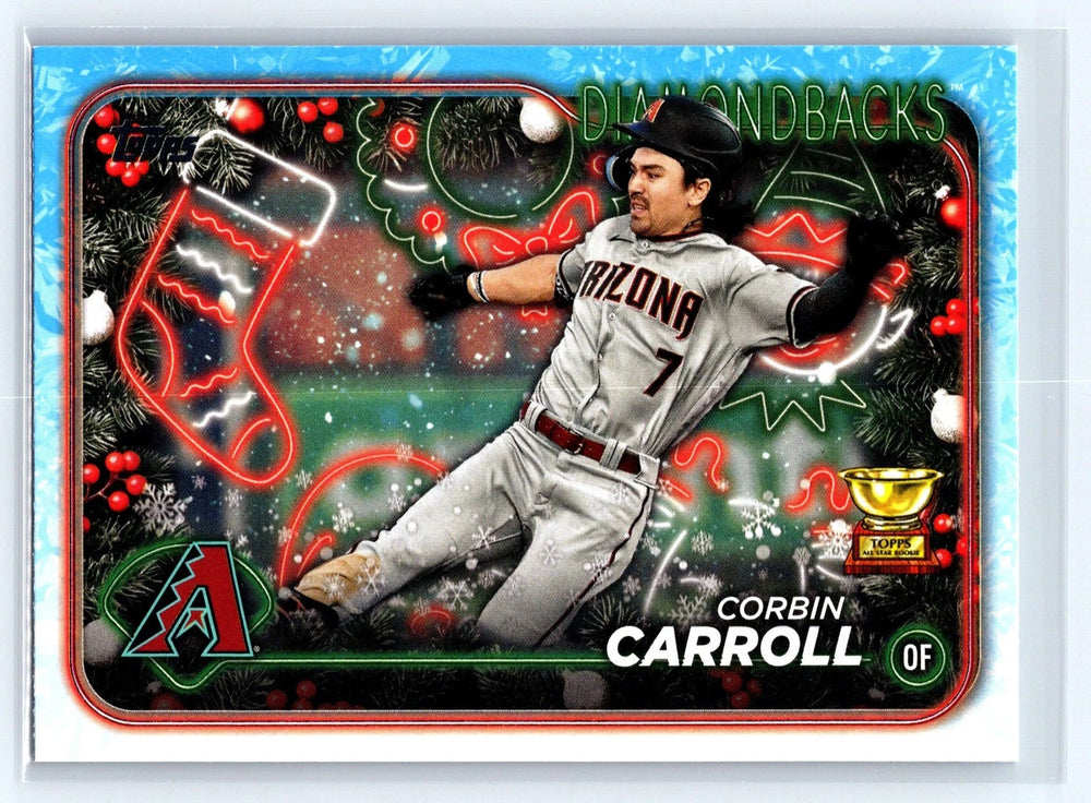Corbin Carroll 2024 Topps Holiday Series Mint Card #H42