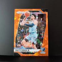 Scotty Pippen Jr 2024 2025 Panini Prizm Ice Orange Series Mint Card #95

