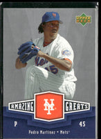 Pedro Martinez 2006 Upper Deck Amazing Greats Series Mint Card #AG-PM
