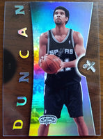 Tim Duncan 2006 2007 Fleer EX Clear Acetate Mint Card #35
