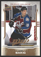 Joe Sakic 2014 2015 Upper Deck MVP Series Card #291
