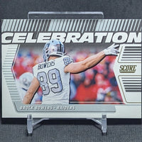 Brock Bowers 2025 Score Celebration Series Mint Insert Card #C-BBO