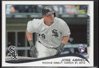 Jose Abreu 2014 Topps Traded Update Series Mint Rookie Debut Card #US-325
