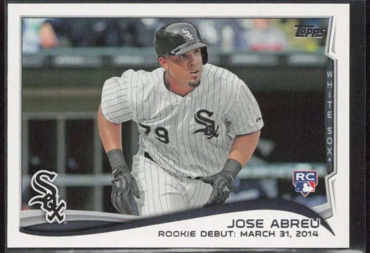 Jose Abreu 2014 Topps Traded Update Series Mint Rookie Debut Card #US-325