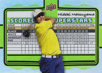 Hideki Matsuyama 2026 Upper Deck Golf Scorecard Superstars  Mint Card #SS-15
