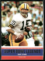 Bart Starr 2011 Topps Super Bowl Legends Series Mint Card #SBL-II
