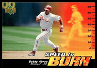 Bobby Abreu 2006 Upper Deck Speed To Burn Series Mint Card #SB-14
