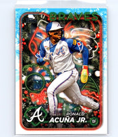 Ronald Acuna Jr 2024 Topps Holiday Series Mint Card #H100
