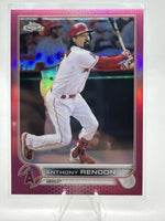 Anthony Rendon 2022 Topps Chrome Pink Refractor Series Mint Card #126
