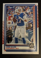 Josh Allen Panini 2025 Donruss Optic Series Mint Card #70
