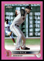 Chris Sale 2022 Topps Chrome Pink Refractor Series Mint Card #118
