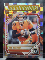 Joe Burrow 2025 Donruss Dominators Series Mint Card #DOM-JBW
