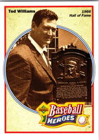 Ted Williams 1991 Upper Deck Baseball Heroes Series Mint Card #35
