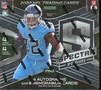 2020 Panini Spectra NFL Factory Sealed HOBBY BOX
