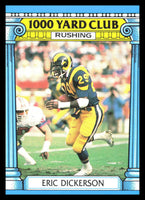 Eric Dickerson 1987 Topps 1000 Yard Club Series Mint Card #1
