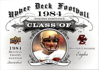 Doug Flutie 2011 Upper Deck Class Of Series Mint Card #CO-7
