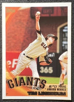 Tim Lincecum 2010 Topps Series Mint Card #9
