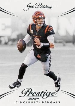 Joe Burrow 2024 Panini Prestige Series Mint Card #57
