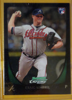 Craig Kimbrel 2011 Bowman Chrome Series Mint Rookie Card #50
