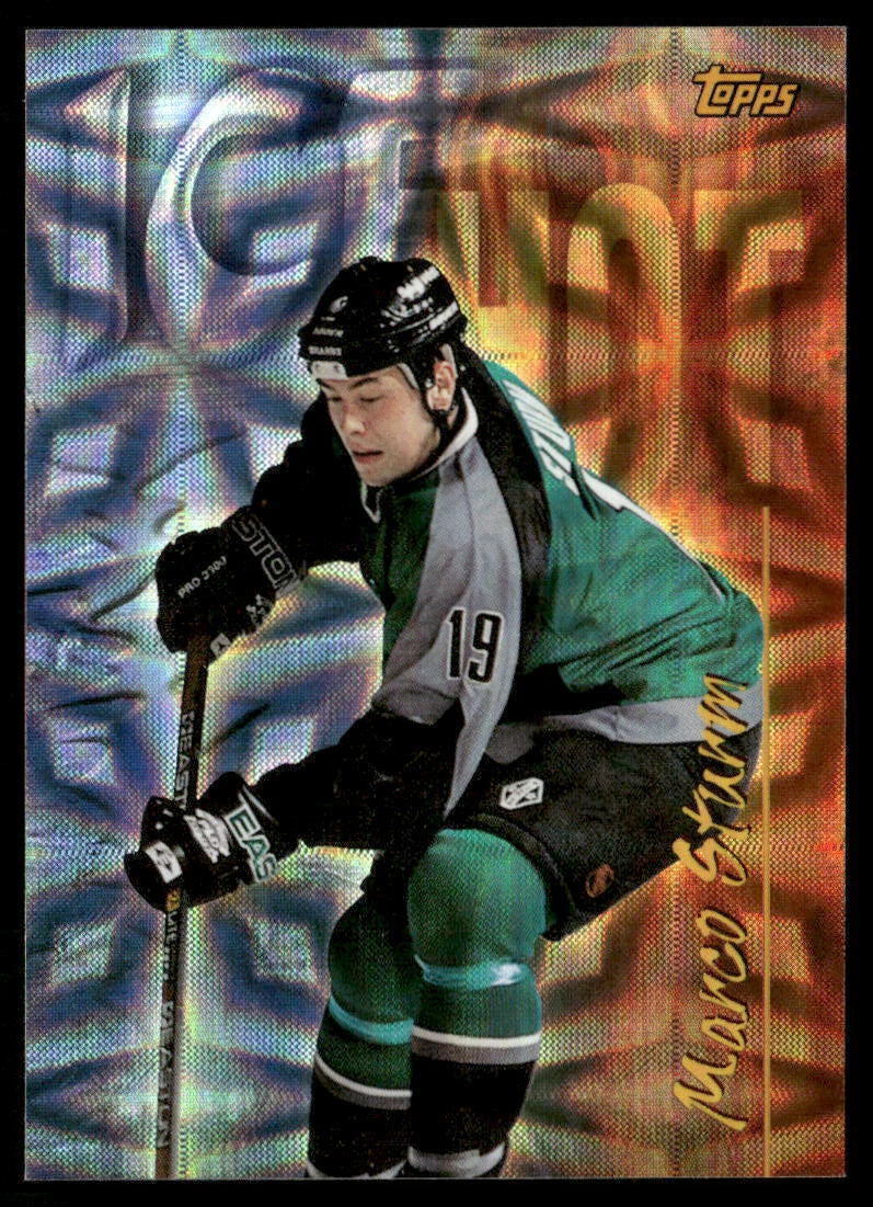Marco Sturm 1998 1999 Topps Season's Best Performance Plus Card #SB12