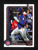 Kevin Alcantara 2025 Topps Update Mint Rookie Card #US128

