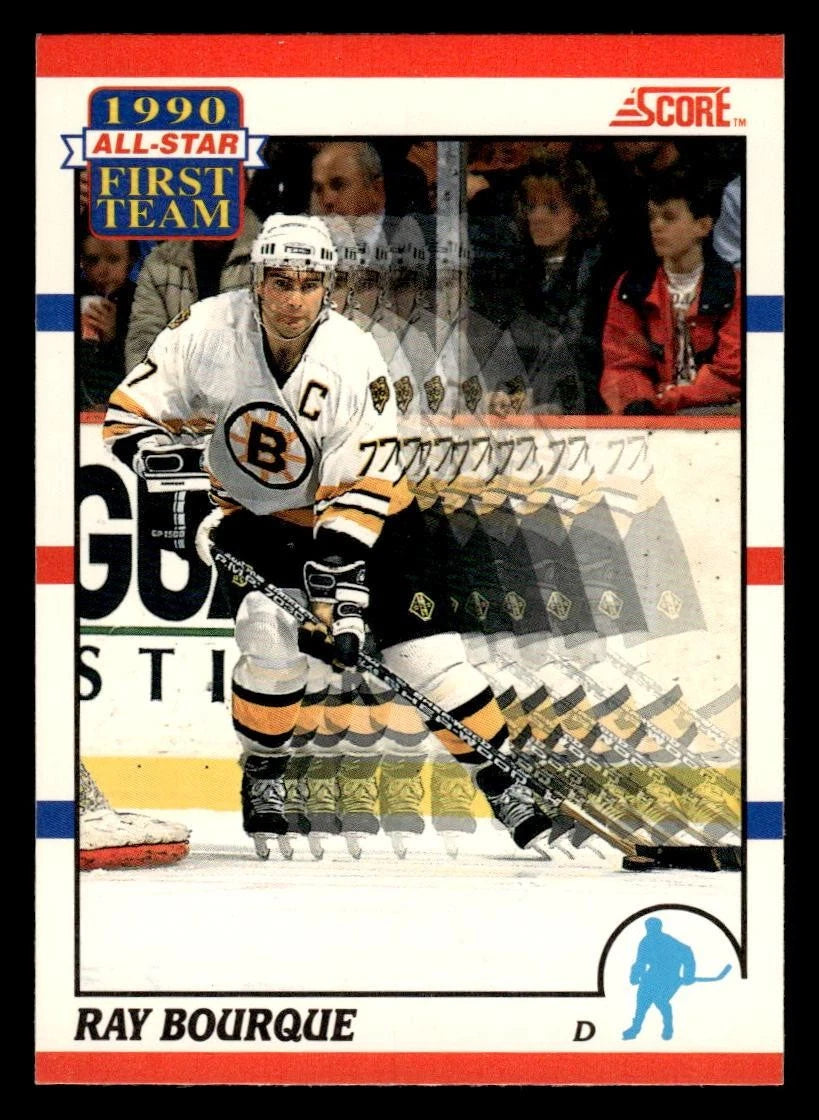 Ray Bourque 1990 1991 Score Card #313