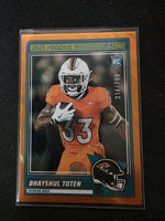 Bhayshul Tuten 2025 Score Lava Mint Rookie Card #80 Only 799 Made
