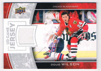 Doug Wilson 2013 2014 Upper Deck UD Game Used Jersey Card #GJ-DW
