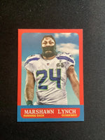 Marshawn Lynch 2014 Topps 1963 Retro Mini Series Mint Card #286
