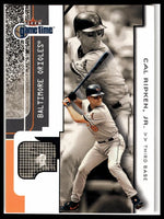 Cal Ripken Jr. 2001 Fleer Game Time Series Mint Card #50
