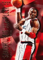 Hakeem Olajuwon 1996 1997 Fleer Stackhouse's All-Fleer Series Series Mint Card #8
