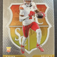 Xavier Worthy 2024 Panini Select Certified Series Mint Card #8