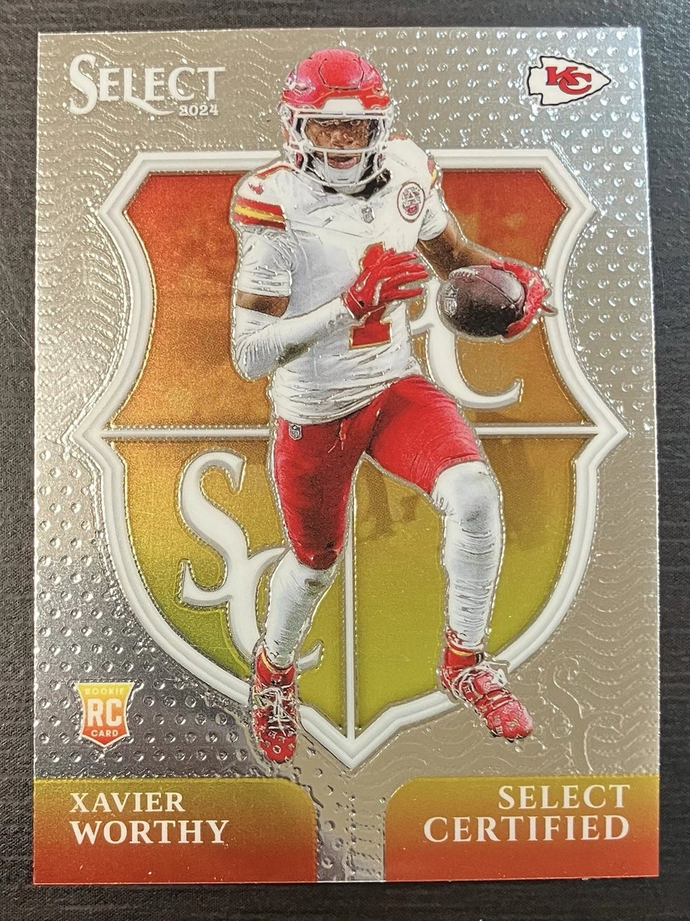 Xavier Worthy 2024 Panini Select Certified Series Mint Card #8