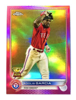 Adolis Garcia 2022 Topps Chrome Pink Series Mint Card #25
