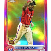 Adolis Garcia 2022 Topps Chrome Pink Series Mint Card #25