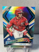 Juan Soto 2019 Topps Chrome Future Stars Card #FS-10
