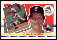 Carlton Fisk 1990 Topps Big Series Mint Card #176
