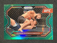 Khabib Nurmagomedov 2021 Panini Prizm UFC Green Series Mint Card #181
