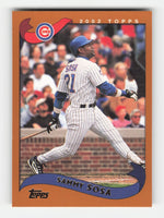Sammy Sosa 2002 Topps Series Mint Card #250
