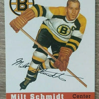 Milt Schmidt 2002 2003 Topps Rookie Reprint Card  #10