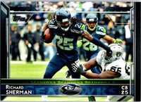 Richard Sherman 2015 Topps Series Mint Card #209
