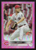 Sonny Gray 2022 Topps Chrome Pink Refractor Series Mint Card #76
