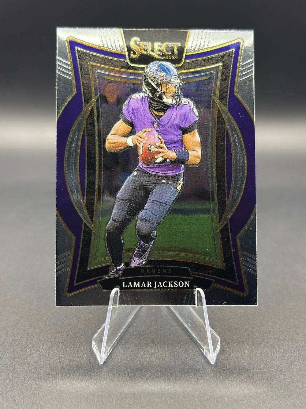 Lamar Jackson 2024 Panini Select Series Mint Card #35